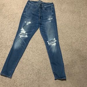 American Eagle hi rise jegging